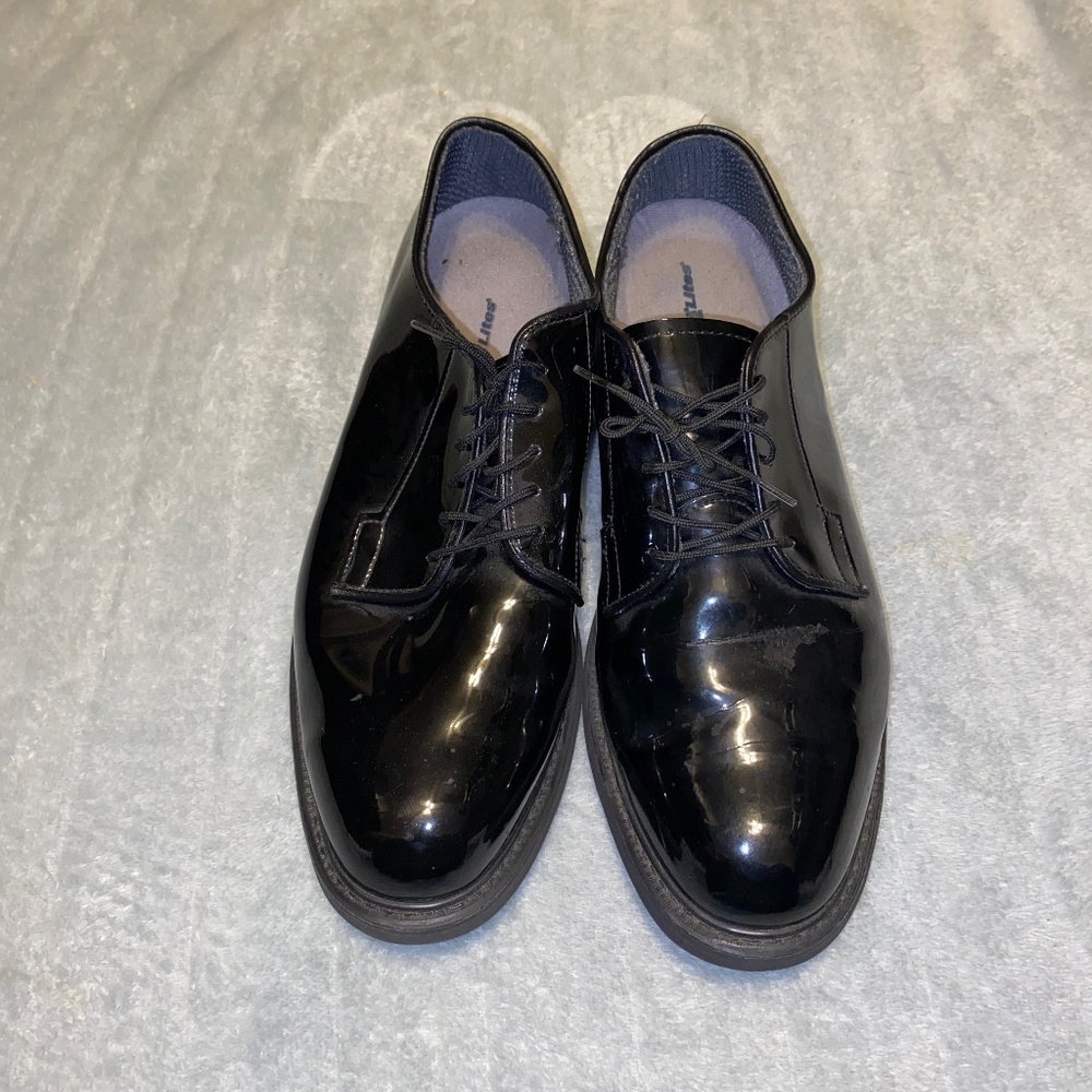 Bated lites black size 11 dress shoes